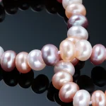 perle d'eau douce multicolore