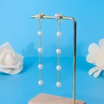 bijou élégant perle d'eau douce