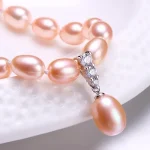 bijou élégant perle d'eau douce