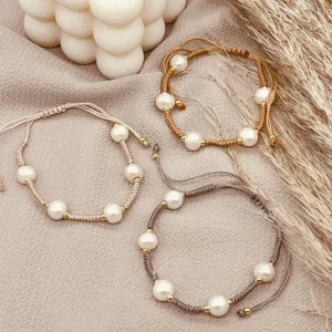 bracelet de l'amitié perle d'eau douce