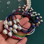 bracelet en perles baroques