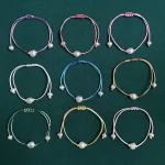 bracelet bohème en perles d'eau douce