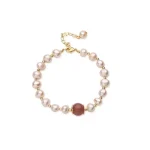 bracelet élégant perle de quartz