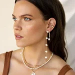 style pendantes perle d'eau douce