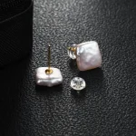 boucles d'oreille perle d'eau douce