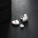 boucles d'oreille perle d'eau douce