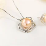 pendentif en perle d'eau douce 10-11 mm