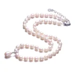 collier ras de cou avec perle eau douce