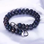 bracelet luxe perle eau douce