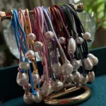 perle de culture bracelet élégant