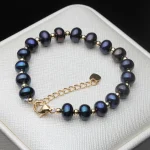 bracelet raffiné perle d'eau douce