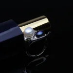 bague tendance perle de culture