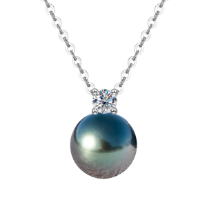 collier perle noire tahiti