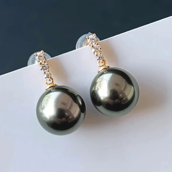 boucles d'oreilles pendantes en or