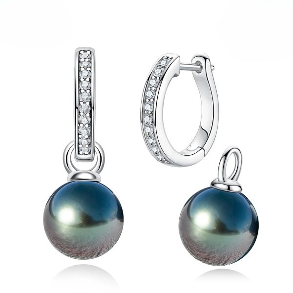 boucles d'oreilles perles de Tahiti