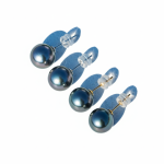 Boucles d'oreilles avec perle de Tahiti