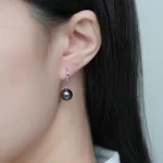 luxe perles d'oreilles pendantes