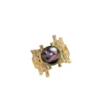 bague ouverte perle de Tahiti