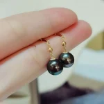 Perles de Tahiti sur or classique
