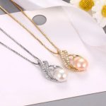 bijou perle de culture cygne