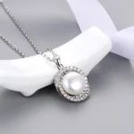 perle d'eau douce pendentif