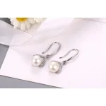 boucles cuivre perles