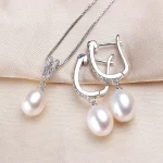 bijoux perles d'eau douce 8-9 mm