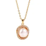 collier cuivre perle d'oiseau